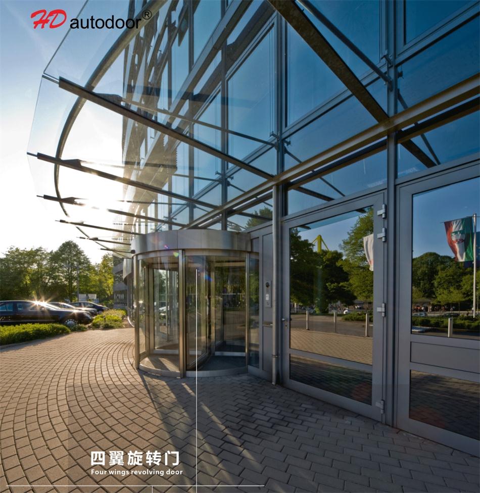 兩翼、三翼、四翼旋轉門：青島恒達自動門(圖5)